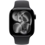 Apple Watch Series 11 (2025) Aluminum 42mm GPS NFC IP6X  Aluminum Case Jet Black με Sport Band Black | Smartwatches - shopin.gr