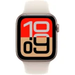 Apple Watch SE 3 (2025) Aluminum 44mm GPS NFC 5 ATM Aluminum Case Starlight με Sport Band Starlight | Smartwatches - shopin.gr