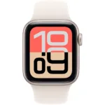 Apple Watch SE 3 (2025) Aluminum 40mm GPS NFC 5 ATM Aluminum Case Starlight με Sport Band Starlight | Smartwatches - shopin.gr