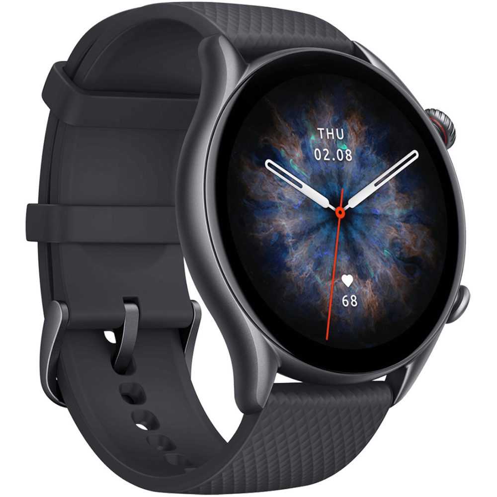 Smartwatch Amazfit GTR 3 Pro 1.45" AMOLED GPS 5 ATM Infinite Black | Smartwatches - shopin.gr