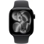 Apple Watch Series 11 (2025) Aluminum 42mm GPS NFC IP6X  Aluminum Case Jet Black με Sport Band Black | Smartwatches - shopin.gr