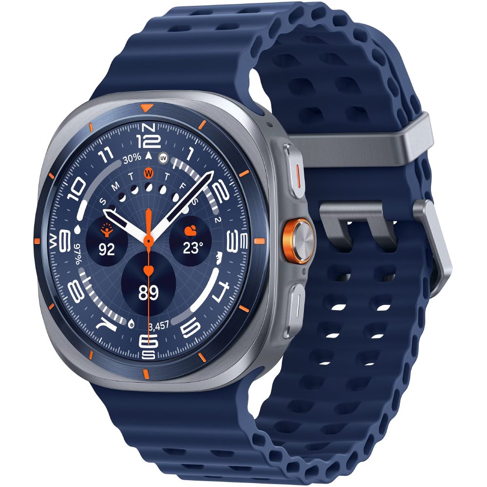 Smartwatch Samsung Galaxy Watch Ultra (2025) LTE L705 1.5" Super AMOLED GPS eSim NFC 10ATM με Δυνατότητα Κλήσεων Titanium Blue | Smartwatches - shopin.gr