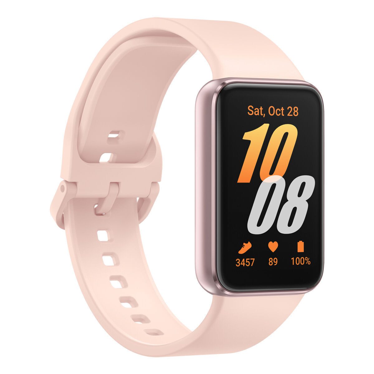 Samsung Galaxy Fit3 R390 Activity Tracker 1.6" AMOLED IP68 Pink Gold | Smart Bands - shopin.gr