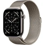 Apple Watch Series 11 5G (2025) Aluminum 46mm GPS eSIM NFC IP6X Aluminum Case Natural με Natural Milanese Loop | Smartwatches - shopin.gr