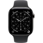 Apple Watch Series 11 5G (2025) Aluminum 46mm GPS eSIM NFC IP6X Aluminum Case Slate με Black Sport Band | Smartwatches - shopin.gr