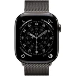 Apple Watch Series 11 5G (2025) Aluminum 46mm GPS eSIM NFC IP6X Aluminum Case Slate με Slate Milanese Loop | Smartwatches - shopin.gr