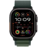Apple Watch Ultra 2 49mm GPS eSIM NFC IP6X Titanium Case με Dark Green Alpine Loop | Smartwatches - shopin.gr
