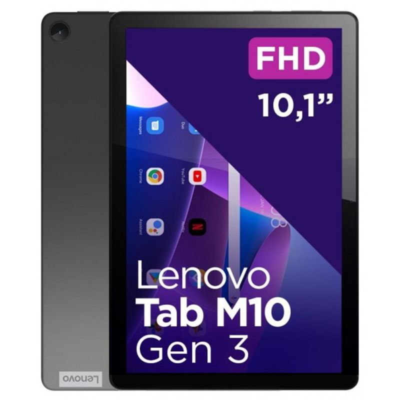 Tablet Lenovo Tab M10 (Gen3) 10.1" Wi-Fi 4GB/64GB Storm Grey with Clear Case | Tablet - shopin.gr