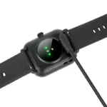 Φορτιστής Hoco για Y3 Pro Smart Sports Watch Μαύρος Απόσταση Μαγνητών: 0