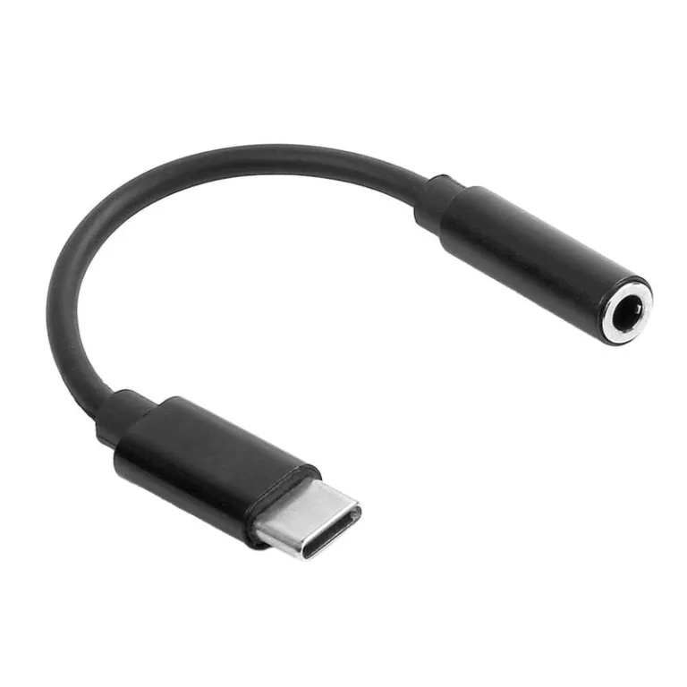 Αντάπτορας Maxlife MXJC-02 3.5mm Θηλυκό σε USB C Αρσενικό Μαύρο | Shopin.gr
