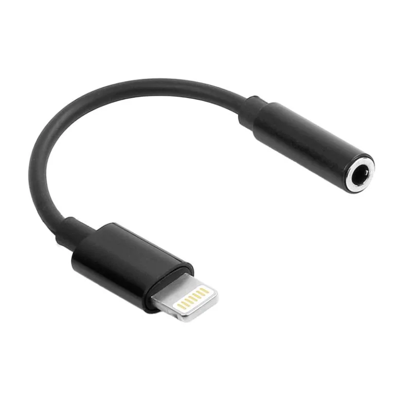 Αντάπτορας Maxlife MXJL-02 3.5mm Θηλυκό σε Lightning Αρσενικό Μαύρο | Shopin.gr