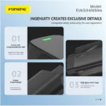 Φορτιστής Ταξιδίου Ταχείας Φόρτισης Foneng EU63 με Διπλή Έξοδο 2xUSB A 12W 2.4A Λευκό | Shopin.gr