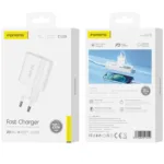 Φορτιστής Ταξιδίου Ταχείας Φόρτισης Foneng EU39 με Έξοδο USB C GaN PD 20W 3A Λευκό | Shopin.gr