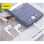 Hands Free Stereo Foneng TP57 3.5mm Λευκό | Shopin.gr
