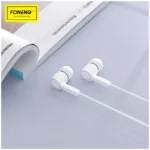 Hands Free Stereo Foneng TP57 3.5mm Λευκό | Shopin.gr
