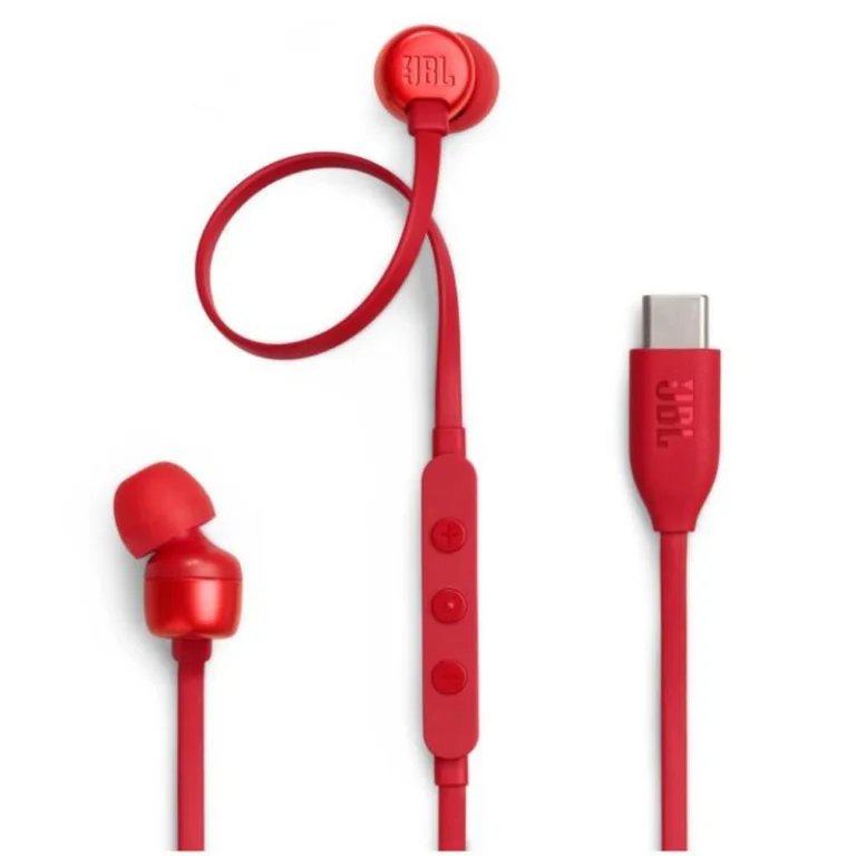 Hands Free Stereo JBL Tune T310C USB C Κόκκινο | Shopin.gr