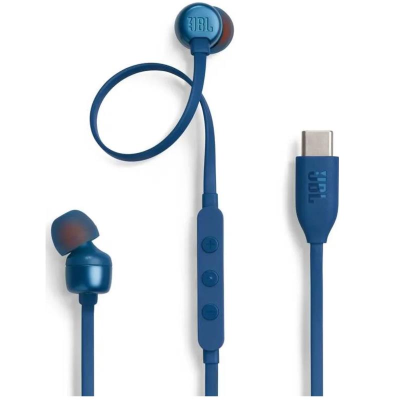 Hands Free Stereo JBL Tune T310C USB C Μπλε | Shopin.gr