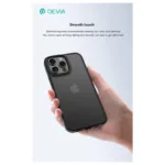 Θήκη TPU & PC Shock Proof Devia Apple iPhone 16 Plus Pino Μαύρο | Shopin.gr