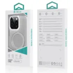 Θήκη TPU & PC Shock Proof Devia Magnetic Apple iPhone 16 Pro Clean με Stand Διάφανο | Shopin.gr