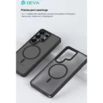 Θήκη TPU & PC Shock Proof Devia Magnetic Samsung Galaxy S26 Plus 5G Pino Μαύρο | Shopin.gr