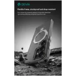 Θήκη TPU & PC Shock Proof Devia Magnetic Samsung Galaxy S26 5G Clean με Stand Διάφανο | Shopin.gr