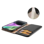 Θήκη Δερμάτινη Dux Ducis Hivo RFID Wallet Apple iPhone 15 Plus Μαύρο | Shopin.gr