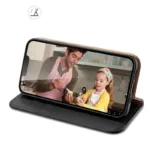 Θήκη Δερμάτινη Dux Ducis Hivo RFID Wallet Apple iPhone 15 Pro Max Μαύρο | Shopin.gr