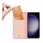 Θήκη Flip Dux Ducis Skin Pro Samsung Galaxy S24 5G Ροζ | Shopin.gr