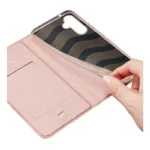 Θήκη Flip Dux Ducis Skin Pro Samsung Galaxy S24 Ultra 5G Ροζ | Shopin.gr