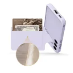 Θήκη Δερμάτινη Dux Ducis Rafi II Mag 3 σε 1 MagSafe RFID Blocker Samsung S926B Galaxy S24 Plus 5G με Stand Μωβ | Shopin.gr