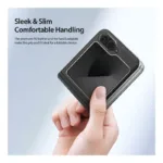 Θήκη Δερμάτινη PU Dux Ducis Bril Samsung Galaxy Z Flip 6 5G Ροζ | Shopin.gr