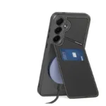 Θήκη Δερμάτινη Dux Ducis Rafi II Mag 3 σε 1 MagSafe RFID Blocker Samsung S931B Galaxy S25 5G με Stand Μαύρο | Shopin.gr