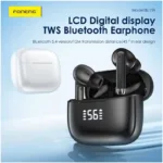 True Wireless Ακουστικά Bluetooth Foneng BL159 με Οθόνη Λευκό | Shopin.gr