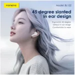 True Wireless Ακουστικά Bluetooth Foneng BL152 ANC+ENC Λευκό | Shopin.gr