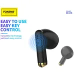 True Wireless Ακουστικά Bluetooth Foneng BL126 ENC Λευκό | Shopin.gr