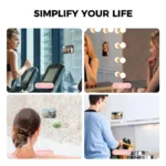 Βάση Στήριξης με Βεντούζα Ahastyle PT-CY202-S με Αυτοκόλλητη Ταινία για Smartphones Μαύρο | Shopin.gr