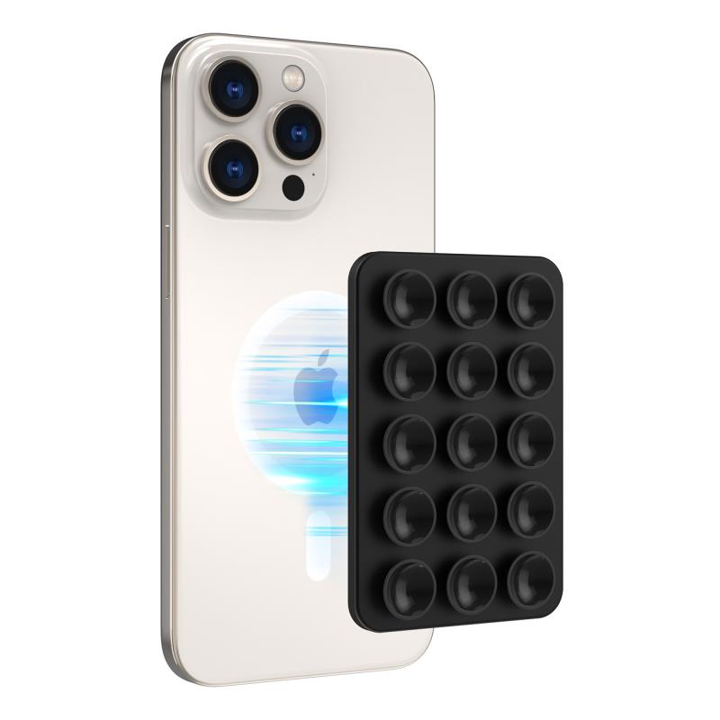 Βάση Στήριξης με Βεντούζα Magnetic Ahastyle PT-CY202 για Smartphones Μαύρο | Shopin.gr