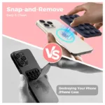 Βάση Στήριξης με Βεντούζα Magnetic Ahastyle PT-CY202 για Smartphones Σκούρο Μπλε | Shopin.gr