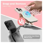 Βάση Στήριξης με Βεντούζα Magnetic Ahastyle PT-CY202 για Smartphones Ροζ | Shopin.gr