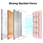 Βάση Στήριξης με Βεντούζα Magnetic Ahastyle PT-CY202 για Smartphones Ροζ | Shopin.gr