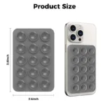 Βάση Στήριξης με Βεντούζα Magnetic Ahastyle PT-CY202 για Smartphones Σκούρο Γκρι | Shopin.gr