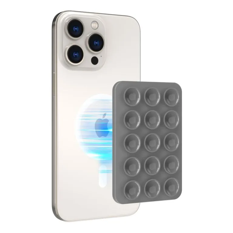 Βάση Στήριξης με Βεντούζα Magnetic Ahastyle PT-CY202 για Smartphones Σκούρο Γκρι | Shopin.gr