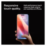 Tempered Glass Full Face Spigen Glas.tR EZ-FIT Privacy Apple iPhone 16 Pro Max (2 τεμ.) | Shopin.gr