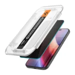 Tempered Glass Full Face Spigen Glas.tR EZ-FIT Privacy Apple iPhone 16 Pro Max (2 τεμ.) | Shopin.gr