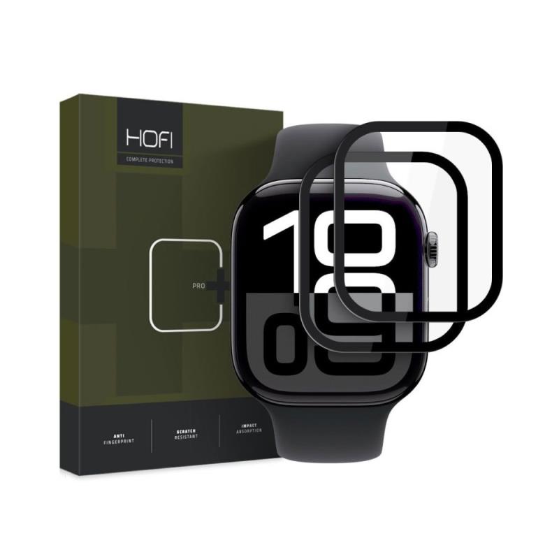 Hybrid Nano Glass Hofi Pro+ Apple Watch 10/ 11 46mm Μαύρο (2 τεμ.) | Shopin.gr