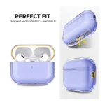 Θήκη Soft TPU AhaStyle WG94 Apple AirPods Pro 2 (2022) Διάφανο-Μωβ | Shopin.gr