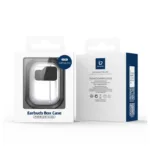 Θήκη TPU & PC Dux Ducis PECN Apple AirPods 4 με Γάντζο Λευκό | Shopin.gr