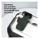 Θήκη TPU & PC Dux Ducis PECN Apple AirPods 4 με Γάντζο Λευκό | Shopin.gr