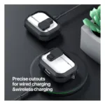 Θήκη TPU & PC Dux Ducis PECN Apple AirPods 4 με Γάντζο Λευκό | Shopin.gr