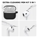Θήκη Σιλικόνης AhaStyle WG163 Apple AirPods 4 Premium με Γάντζο Μαύρο | Shopin.gr